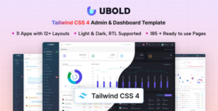 UBold - Multipurpose Tailwind CSS Admin & Dashboard Template by coderthemes