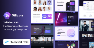 Silicon - Business & Technology Tailwind CSS 4 Template by coderthemes