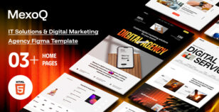 Mexoq - Digital Marketing AI Agency and IT Solutions Html Template by Rox_Themes