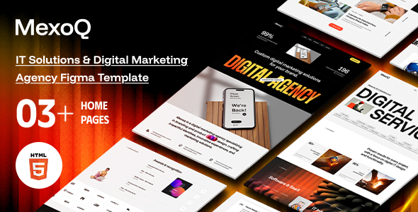 Mexoq - Digital Marketing AI Agency and IT Solutions Html Template by Rox_Themes