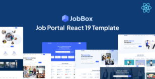 JobBox - Job Portal React 19 Template by alithemes