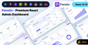Panelix - Premium React Admin Dashboard Template by psd2allconversion