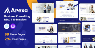 Apexa- Multipurpose Business Consulting React 19 Template by alithemes