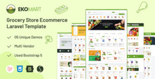 Ekomart – Grocery Store Laravel eCommerce Template by ThemeWant