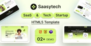 Saasytech – SaaS & Tech Startup HTML5 Template by TogoTheme