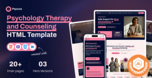 Psycura - Psychology, Therapy and Counseling HTML Template by siddhiinfosoft