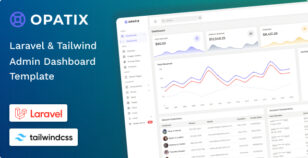 Opatix - Laravel 13 & Tailwind CSS 4 Admin Dashboard Template by MyraStudio