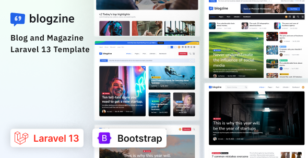 Blogzine - Laravel 13 Blog & Magazine Template by Stackbros