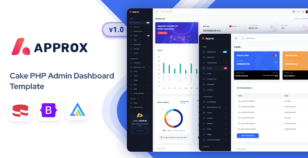 Approx  -  CakePHP Admin & Dashboard Template by Mannat-Themes