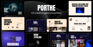 Porthe - A Creative Agency & Portfolio HTML Template by ThemesTrace