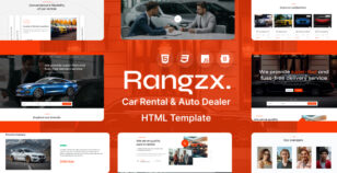 Rarngzx - Car Rental & Auto Dealer HTML Template by zcubethemes