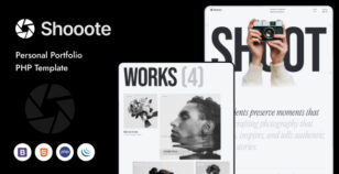 Shooote - Photography PHP Template by helloexpert