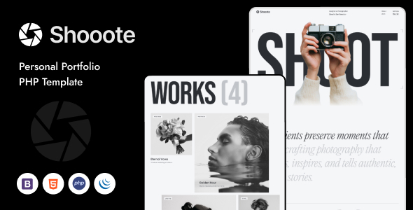 Shooote - Photography PHP Template by helloexpert