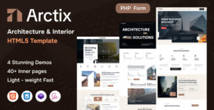 Arctix - Architecture & Interior Design HTML Template by theme-village