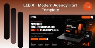 LEBIX – Creative Digital Agency HTML Template by tecursive