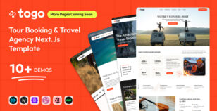 Togo - Travel & Tour Booking Agency NextJs Template by ib-themes