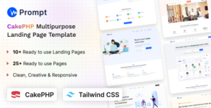 Prompt - Modern & Multipurpose CakePHP Tailwind CSS Template by themesdesign