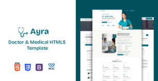 Ayra – Doctor & Medical HTML5 Template by Themescare