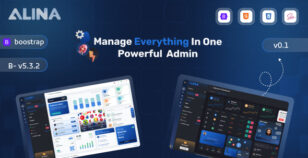 Alina Bootstrap 5 Admin Dashboard Template by la-themes