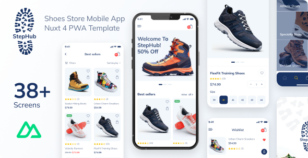 StepHub – Nuxt 4 PWA Shoes Store eCommerce Template by George_Fx