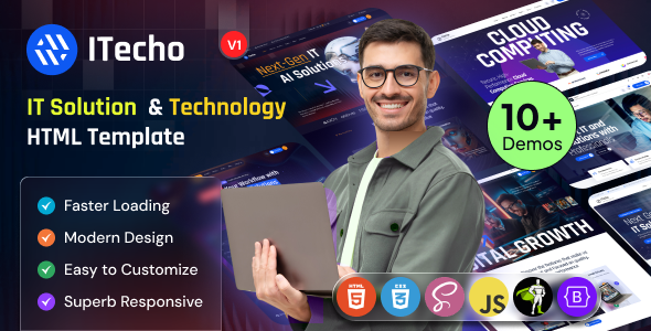 ITecho - IT Solutions & Technology HTML Template by wowtheme7