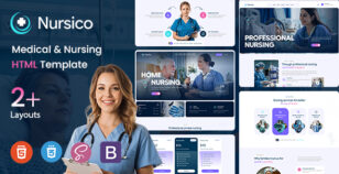 Nursico - Medical & Private Nursing HTML Template by KodeSolution