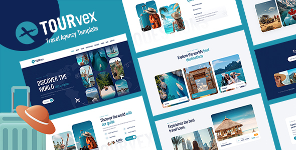 TOURvex — Travel Agency Template by DuruThemes