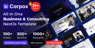 Corpox | Business Consulting NextJs Template by InversWeb