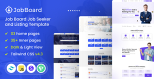 JobBoard - Job Board Job Seeker and Listing Tailwind CSS Template by DexignZone