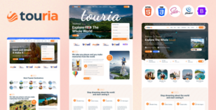 Touria - Travel Agency And Tour HTML5 Template by LunarTemp