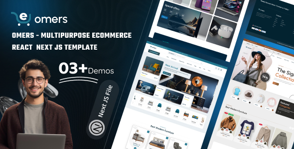 Omers – Multipurpose eCommerce React Next JS Template by CodeoTheme