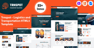 Trnspot - Logistics and Transportation HTML5 Template by templateholy