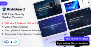 RiskGuard - Cyber Security PHP Template by ShreeThemes