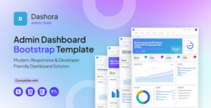 Dashora - Responsive Bootstrap 5 Admin Dashboard HTML Template by ThemeWant