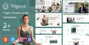 Yogava - Yoga Fitness HTML Template by ThemeMascot