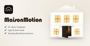 MaisonMotion - Animated Real Estate HTML Template (React JS) with GSAP Scroll Effects by WebCodingPlace