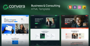 Convera - Business & Consulting HTML Template by Theme-Junction