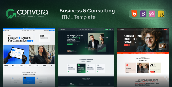 Convera - Business & Consulting HTML Template by Theme-Junction