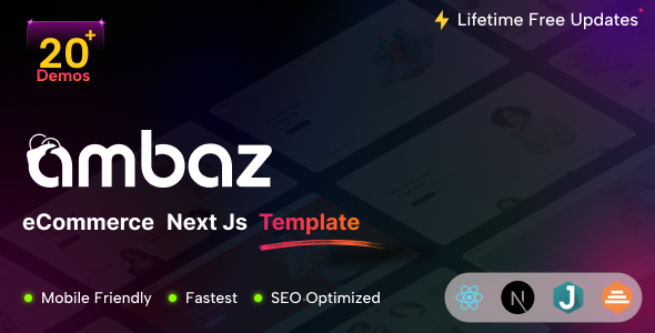 Ambaz - Multipurpose eCommerce NextJs Template by hooktheme