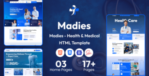 Madies - Health & Medical HTML Template by thememarch