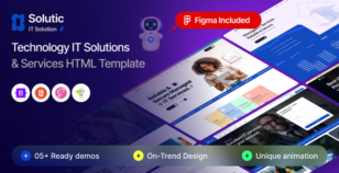 Solutix  -  IT Solutions and Business Technology HTML Template by Theme_Pure