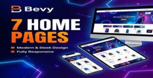 Bevy - Multipurpose eCommerce HTML Template by codifytheme