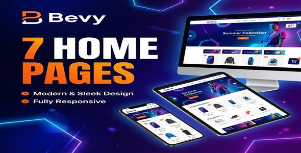 Bevy - Multipurpose eCommerce HTML Template by codifytheme