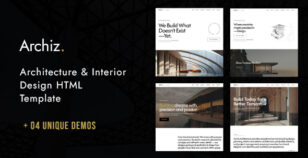 Archiz | Architecture & Interior Design HTML Template by capricorn-studio