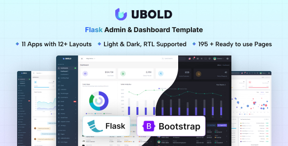 UBold - Flask Admin & Dashboard Template by coderthemes