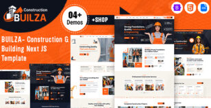 Builza – Construction & Building Next JS Template by dreamlayout