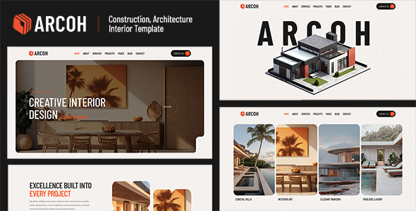 Arcoh — Construction, Architecture & Interior Template by DuruThemes