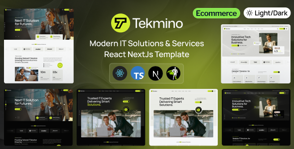 Tekmino - Innovative IT Solution React NextJs Template by Theme-Junction