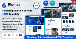 Plumby – Plumbing & Home Services HTML Template by vecuro_themes