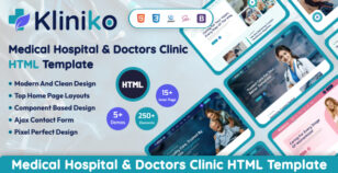 Kliniko – Medical & Healthcare HTML Template by vecuro_themes